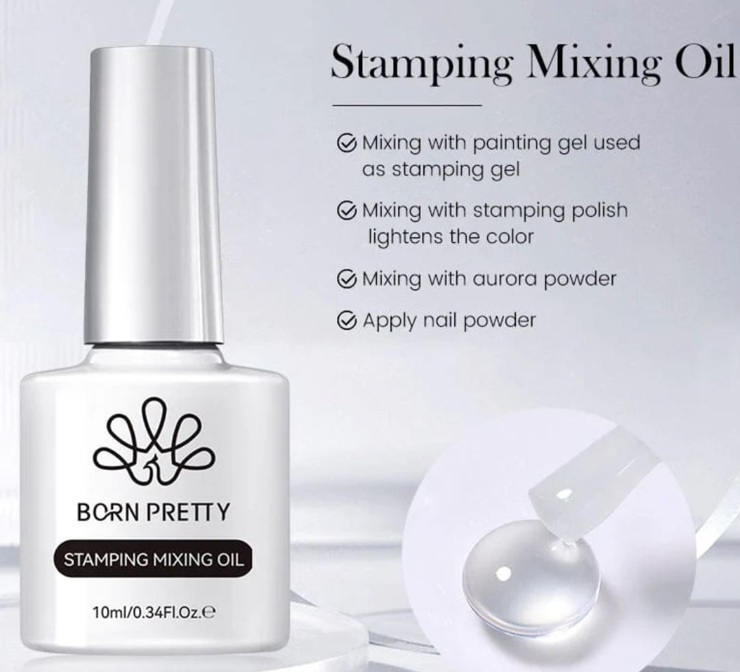 KIT STAMPING NAIL N°5 -5PCS
