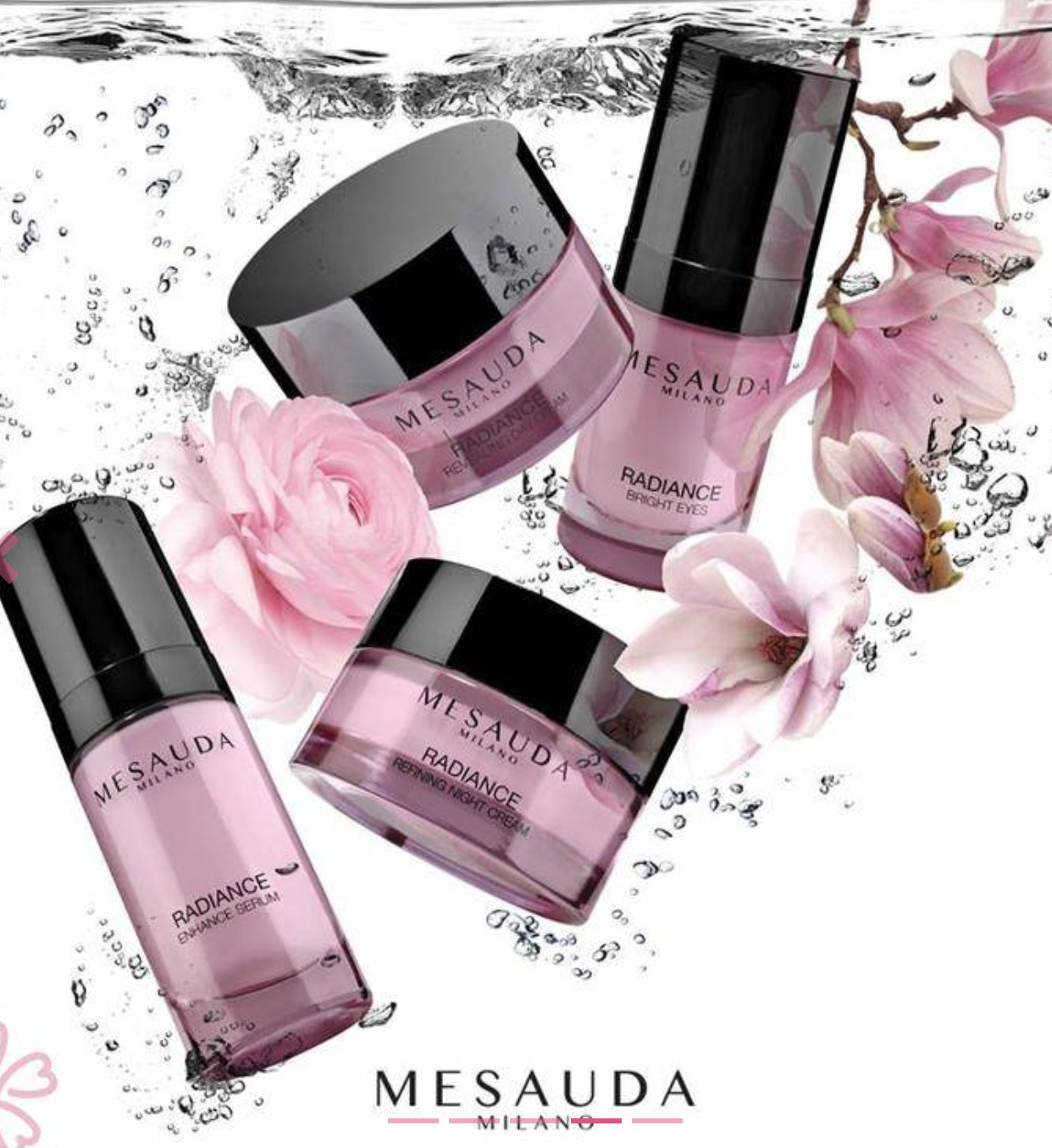 Mesauda Milano Radiance Bright Eyes - Soin pour les yeux 15 ml-acide hyaluronique