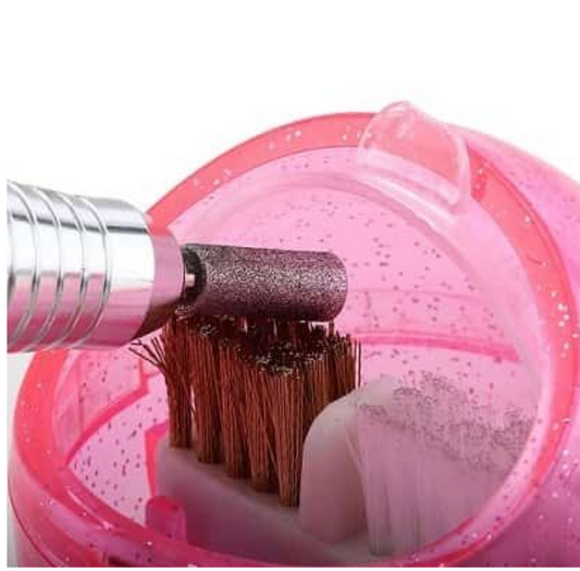 BROSSE DE NETTOYAGE POUR EMBOUT BI MATIERE