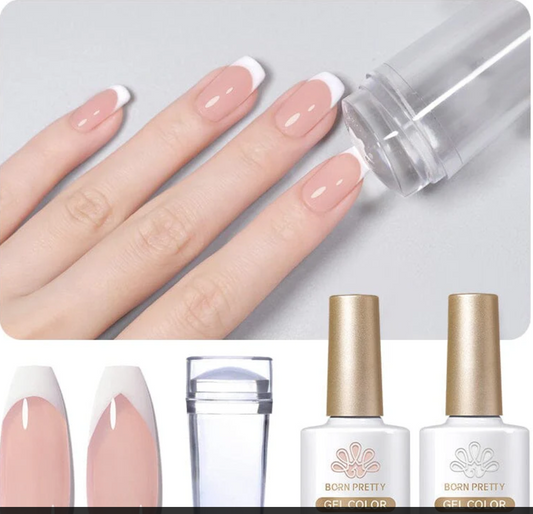 KIT FRENCH NAIL KIT STAMPER