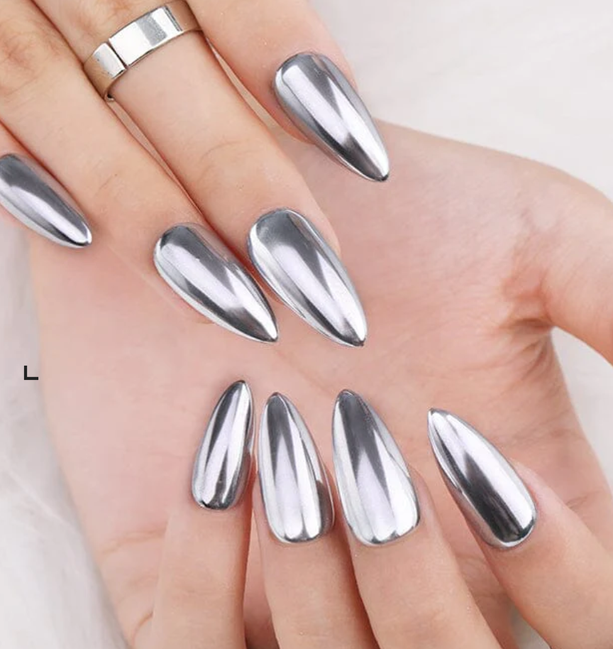 KIT CHROME MIRROR NAIL POWDER