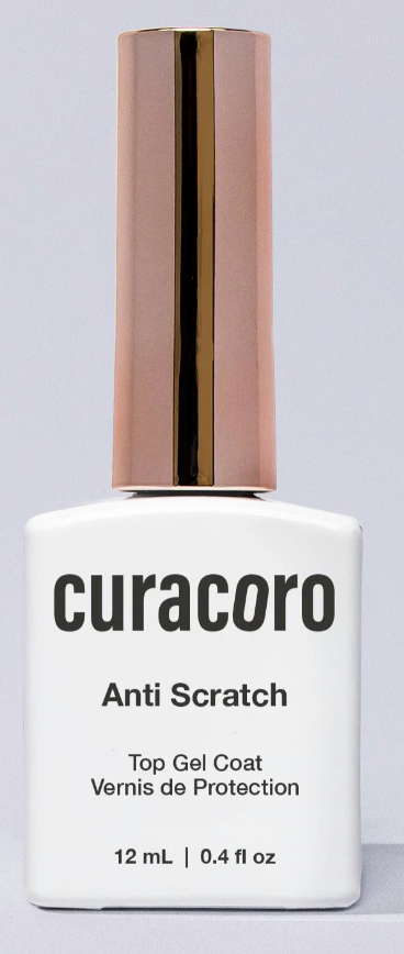 TOP COAT Anti scratch (anti rayures et anti jaunissement) Gel uv/led 12ml-Curacoro