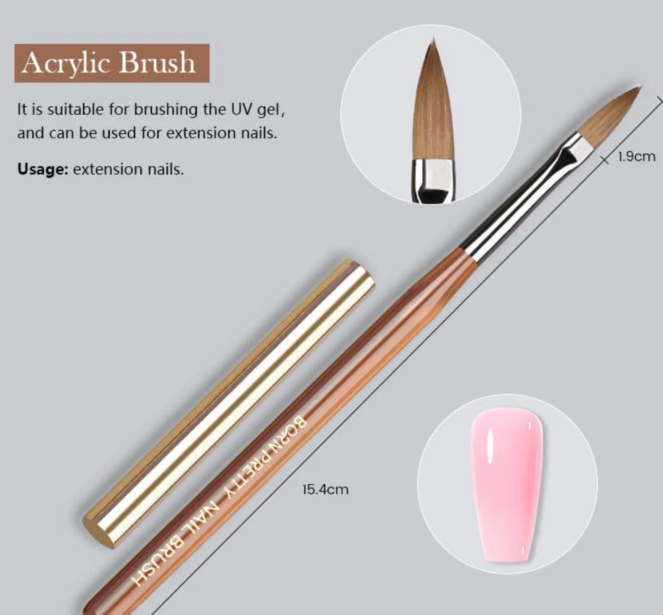 Pinceau Acrylique (19mm)