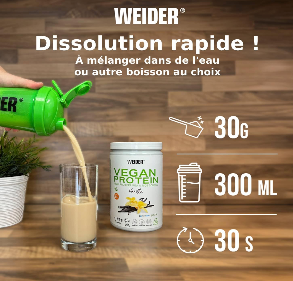 WEIDER VEGAN PROTEIN-750G