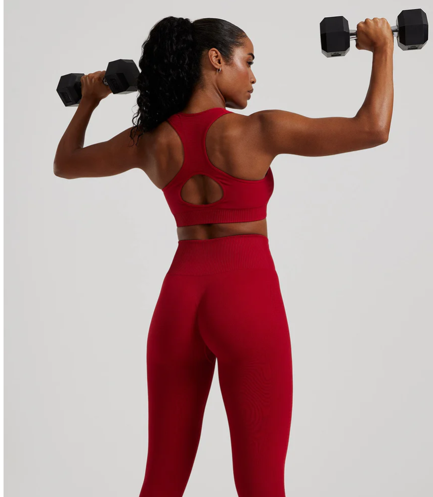 Brassière sportive power seamless sweatheart Women’s Best -colori chilli red taille XS