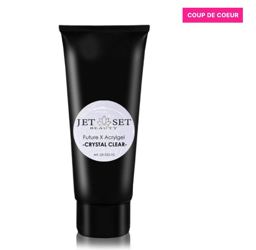 Acrygel tube Future-X acrylic gel | CRYSTAL CLEAR 50ml