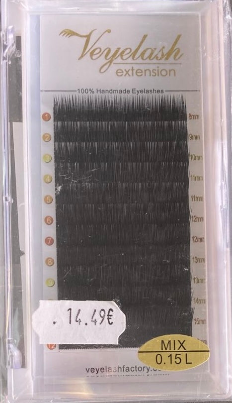 Cil à cil mixte 0.15 L Mixte