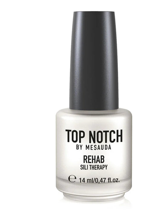 MESAUDA TOP NOTCH Rehab “Vernis Soin Régénérant”/
“Vernis Curatif Régénérant” 208 Sili Therapy-14ml