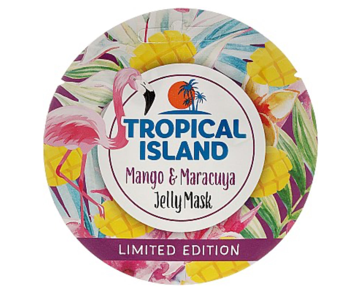 Masque-gelée à l'extrait de mangue pour visage
Marion Tropical Island Mango & Maracuya Jelly Mas