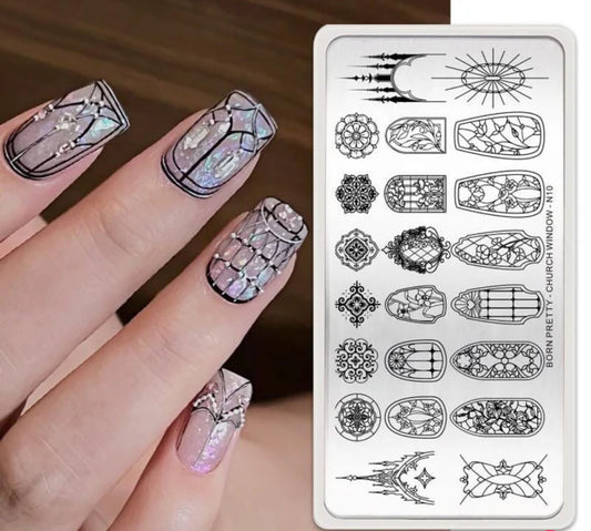 Plaque STAMPING REF N10