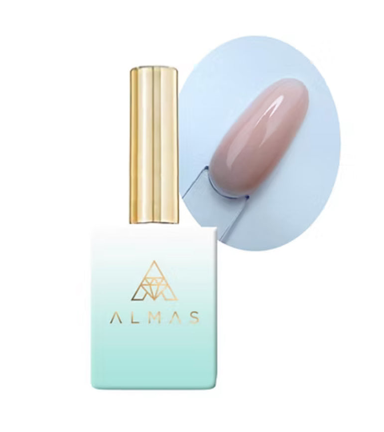 ALMAS Rubber Nude cover-16ml (base pour semi et gel)