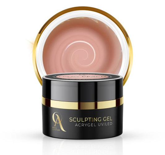 Acrygel Pot 15ml Oa Nail system-Milky Peach
