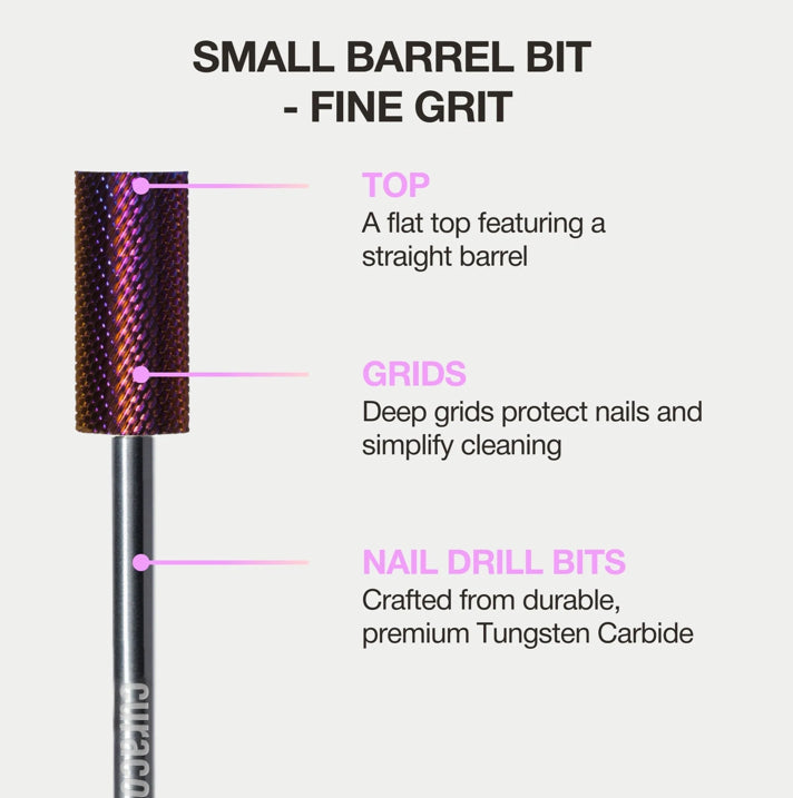 Embout petit cylindre (fin) 3/32"- small barrel bit