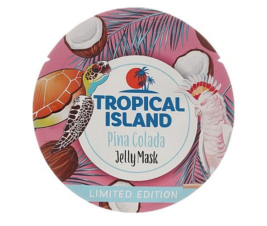 Masque-gelée à l'eau de coco pour visage Marion Tropical Island Pina Colada Jelly Mask