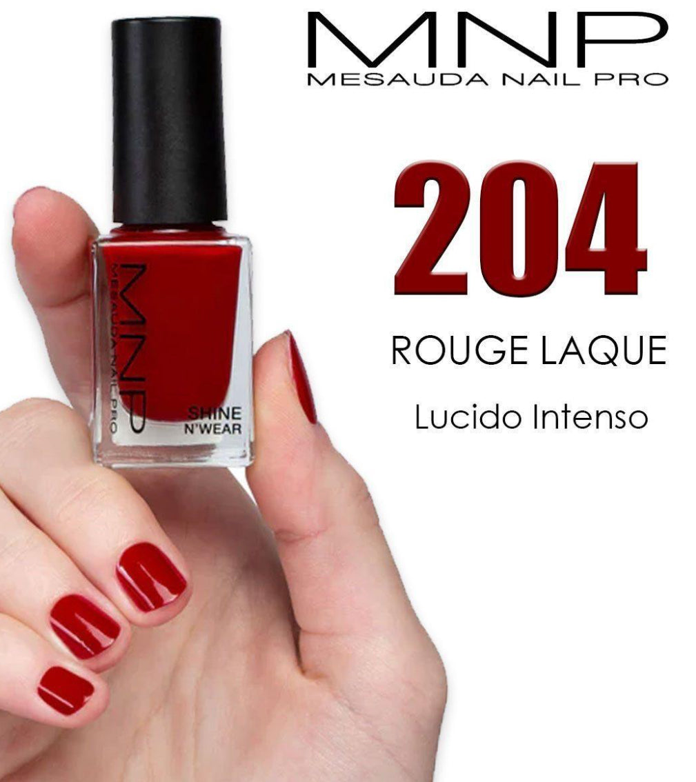 Mesauda Shine N Wear 204 ROUGE LAQUE-10ml