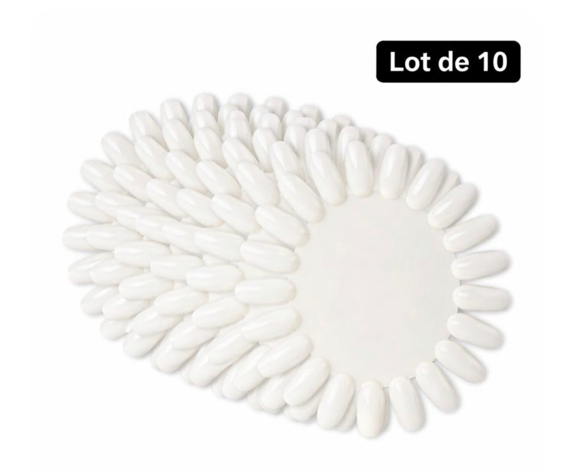 Nuancier Roue- colori Naturel x lot de 10