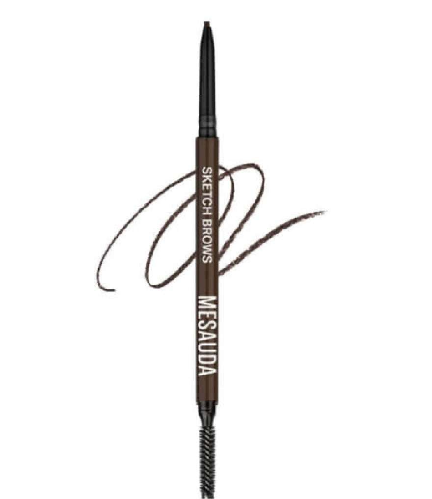 Crayon à sourcils waterproof Sketch Brows 104 NOIR Mesauda