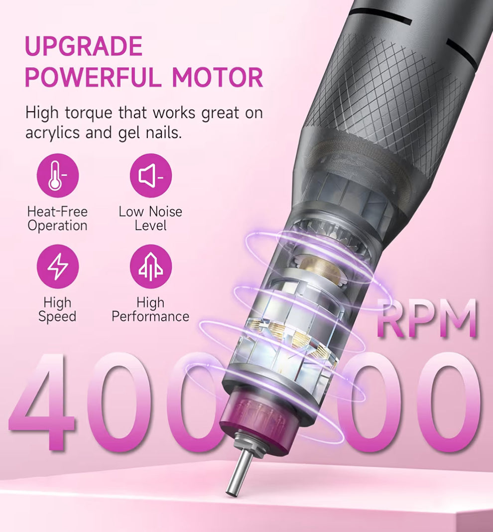 Ponceuse HALMAI, sans fil 40 000tours