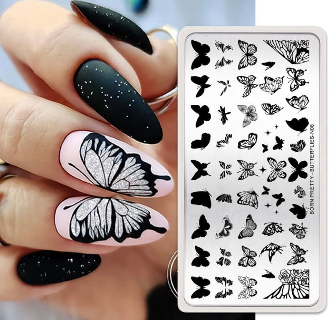 KIT STAMPING NAIL N°5 -5PCS