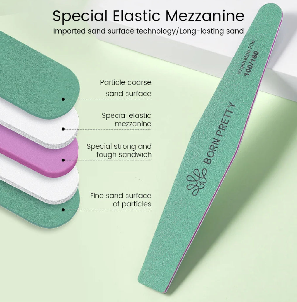 Lime 100/180 (durable car lavable)Born Pretty