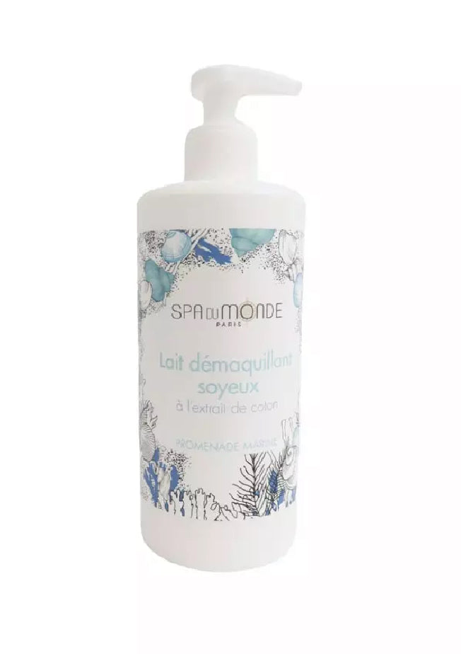 LAIT DÉMAQUILLANT SOYEUX -500ml SPA DU MONDE