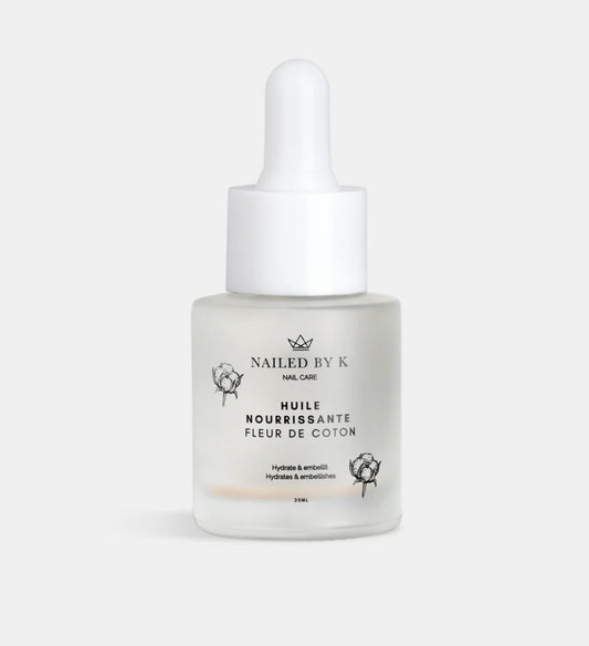 Nailed by K Huile cuticule nourrissante Fleur de coton 15ml