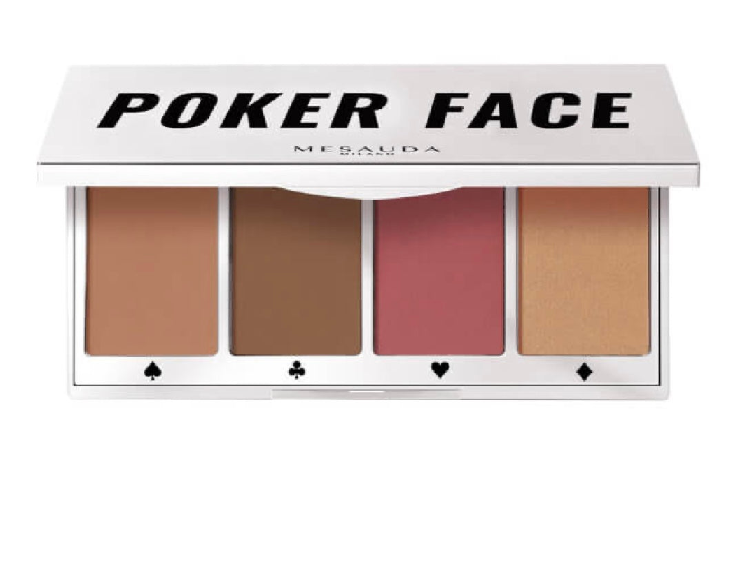 Palette Poker face n°4 dark Mesauda -Bronzer, Blush & Hightlighter