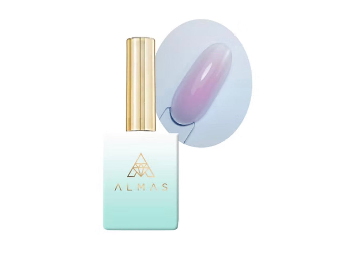 ALMAS Rubber Milky Pink -16ml (base pour semi et gel)soit 1.62€/ml