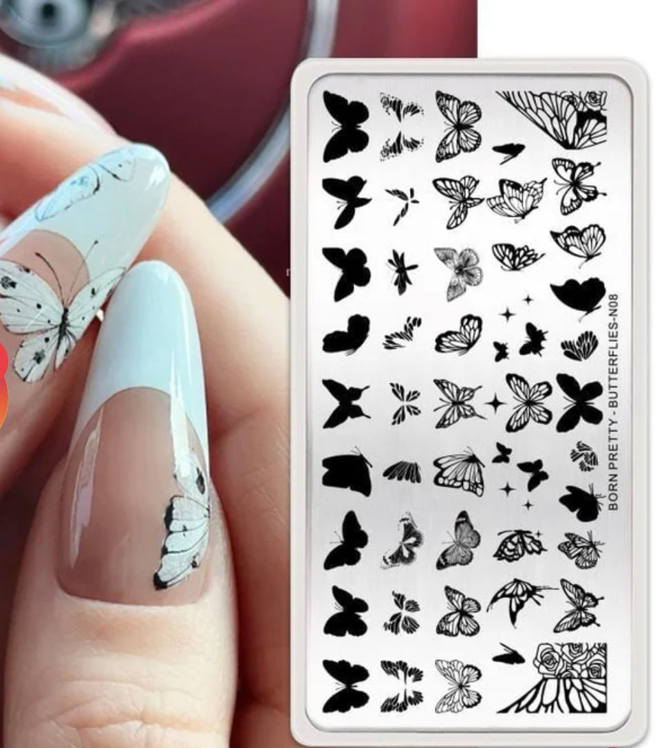 Plaque STAMPING BUTTERFLIES