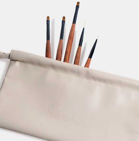 Nailed by K Trousse + lot de 5 pinceaux