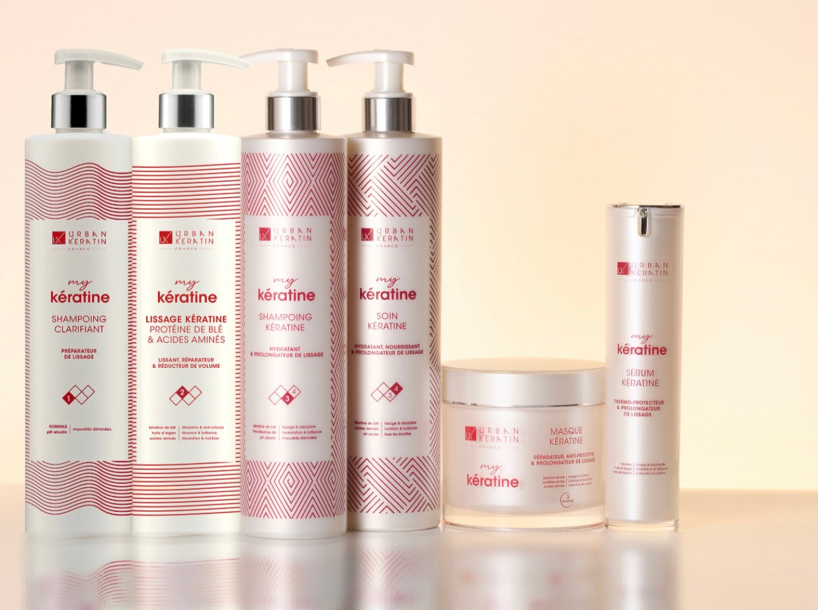 Urban Keratin Shampoing Keratine My Keratine 400ml (Hydratant et prolongateur de lissage)