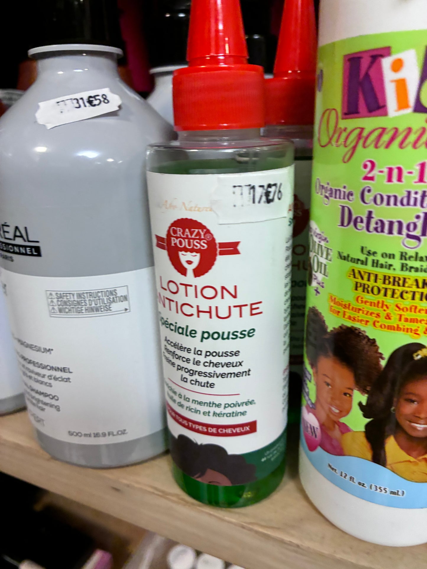 Crazy pouss Lotion anti chute verte -spéciale pousse 150ml