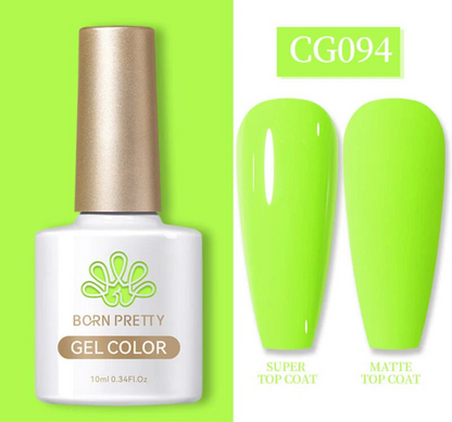 Born Pretty Gel polish uv/led néon vert clair 10ml