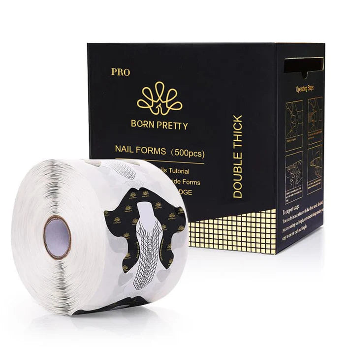 CHABLONS 500PCS NAIL FORMS