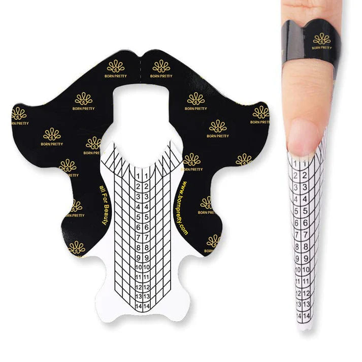 CHABLONS 500PCS NAIL FORMS