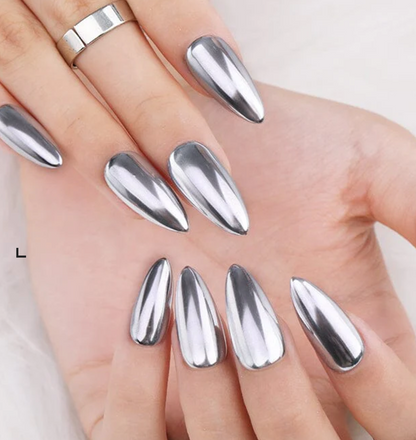 KIT CHROME MIRROR NAIL POWDER