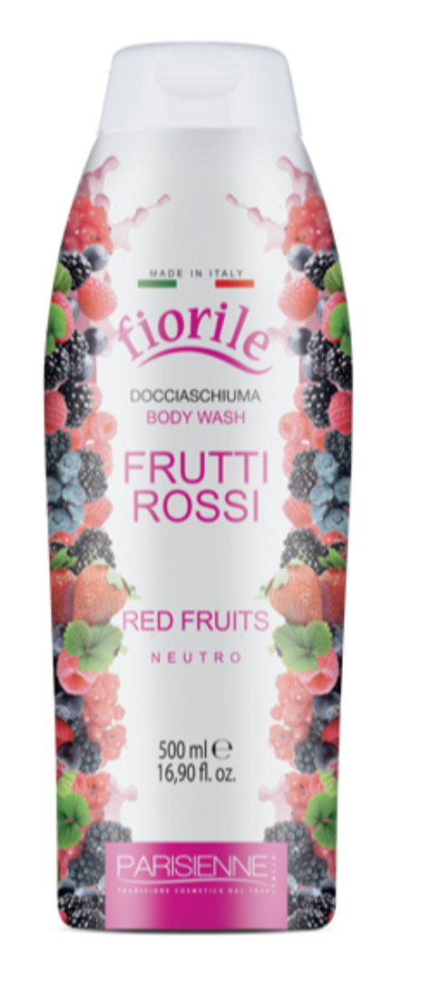 Fiorile Savon Corps FRUTTI ROSSI Red Fruits 500ml