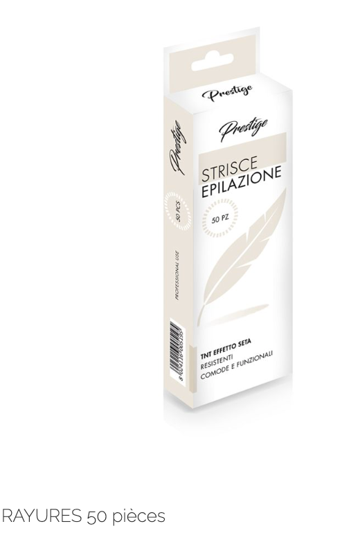 Bandes pour épilation-50pcs