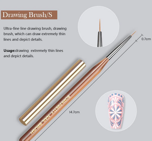 Pinceau liner (S/7mm)