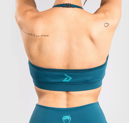 Brassière de sport Venum x Demi - Bleu azur