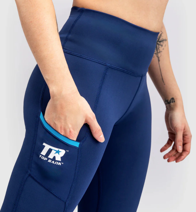 Legging 7/8 Venum X Top Rank - Bleu Marine taille S et Taille M