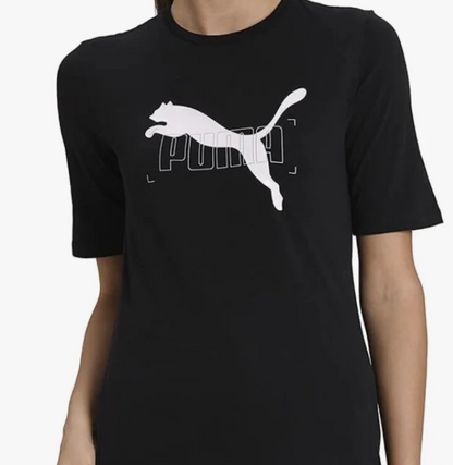 PUMA T-shirt en coton pour femme 100% Coton