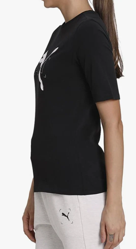 PUMA T-shirt en coton pour femme 100% Coton
