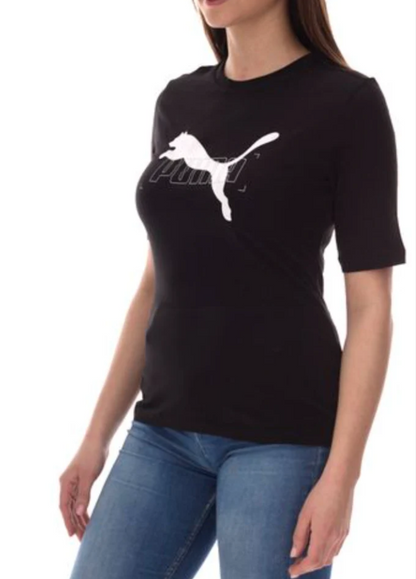 PUMA T-shirt en coton pour femme 100% Coton