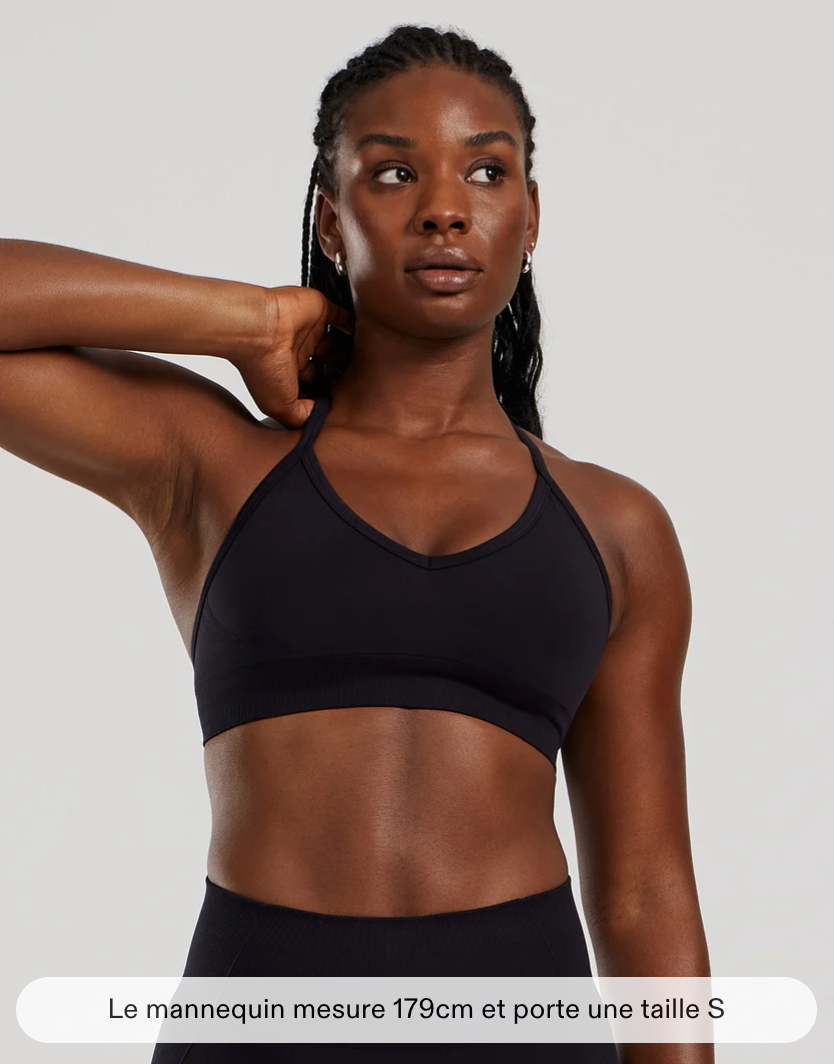 Define2.0 seamless  Halter neck Women’s Best -colori Black taille S