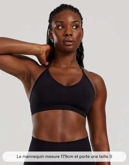 Define2.0 seamless  Halter neck Women’s Best -colori Black taille S