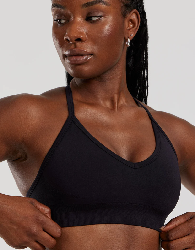 Brassière sportive define2.0 Halter neck Women’s Best -colori Black taille M