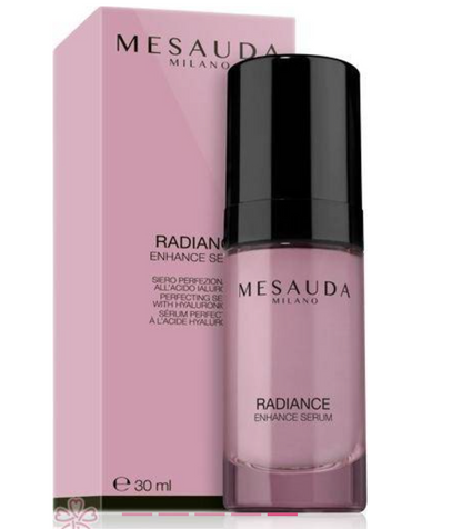 Mesauda Milano Radiance Enhance Serum - Soin pour le visage 30 ml- acide hyaluronique