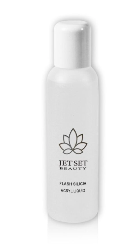 Flash Silicia Acrylic Liquid (monomère) Jet set Beauty Nail-100ml