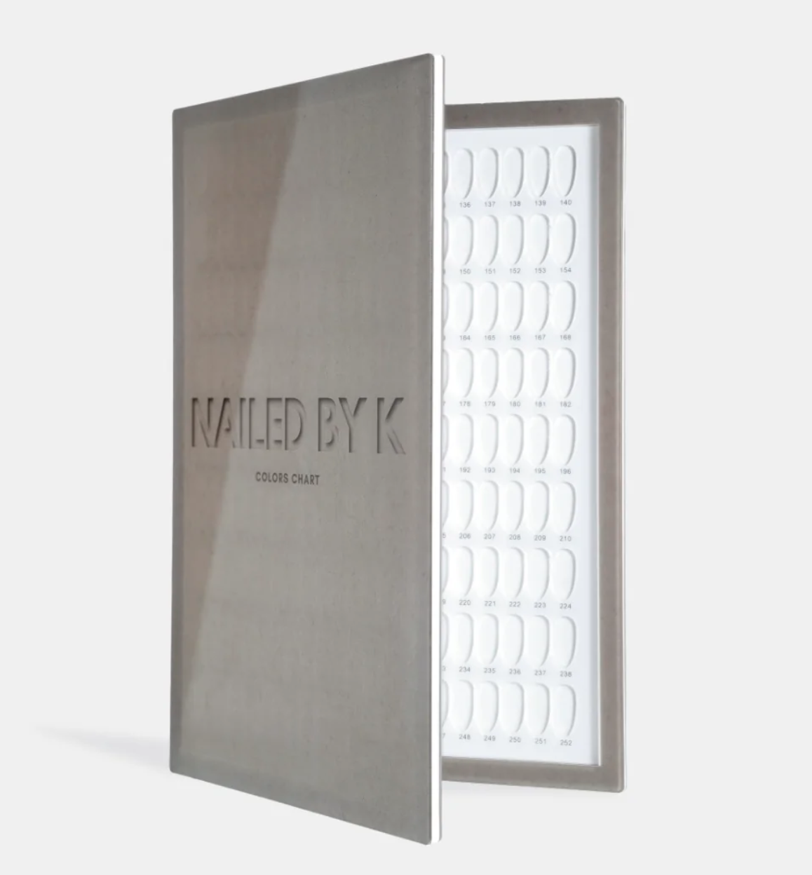 LIVRE NUANCIER NAILED BY K